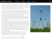 Tablet Screenshot of dewandelaar.exto.org