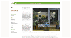 Desktop Screenshot of laetitiadehaas.exto.org